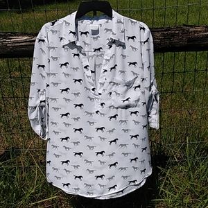 Cowgirl Style Horses Top